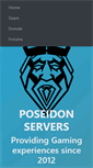 Mobile Screenshot of poseidonservers.net